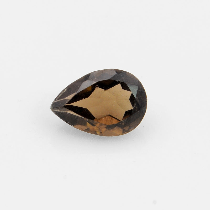 1.85 Carat Brown Color Pear Smoky Quartz Gemstone