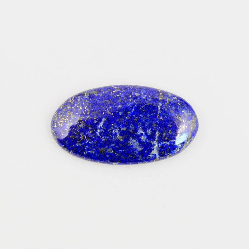 Oval Blue Color Lapis Gemstone 27.54 Carat