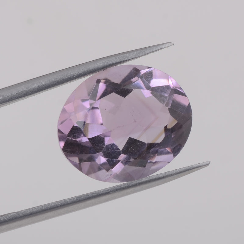 17.5 Carat Oval Purple Amethyst Gemstone
