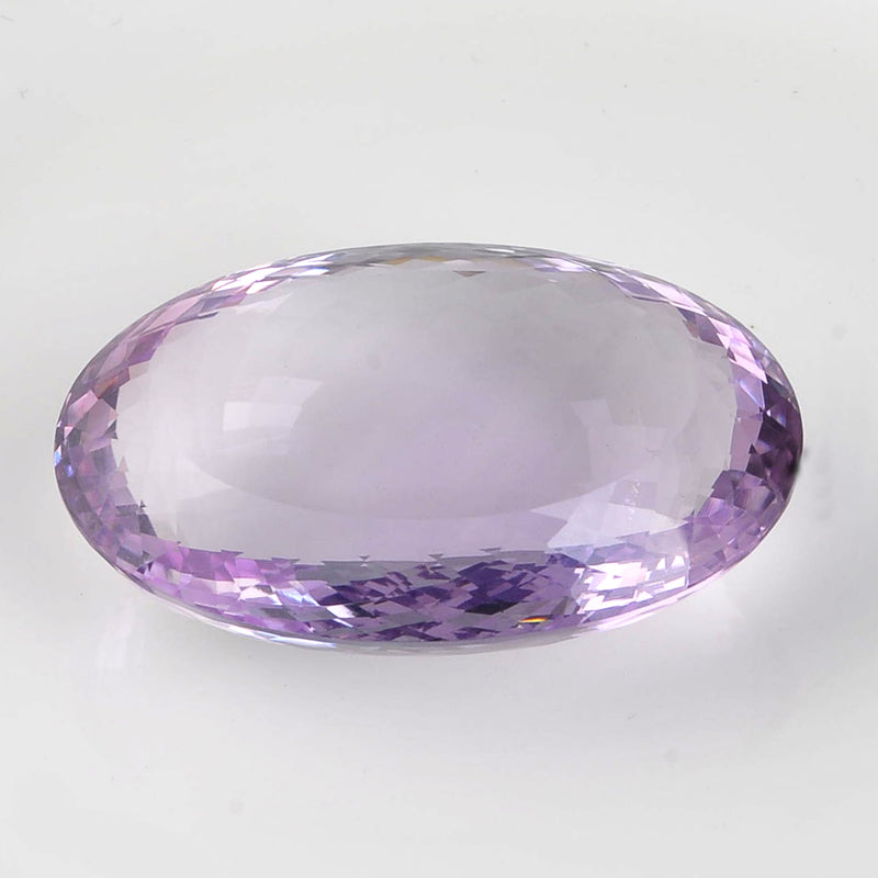 129.02 Carat Oval Purple Amethyst Gemstone