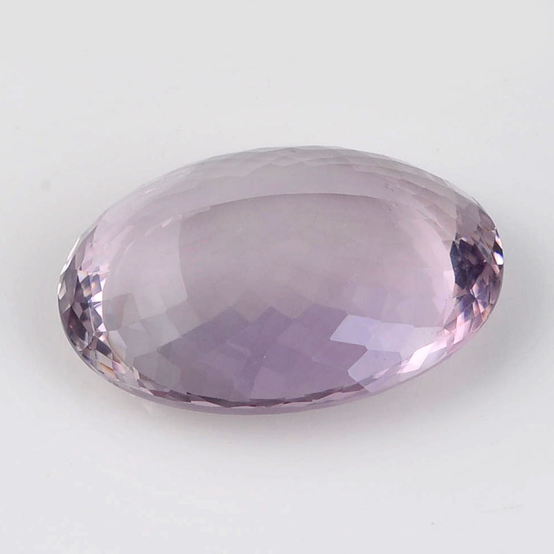 83.59 Carat Oval Light Purple Amethyst Gemstone