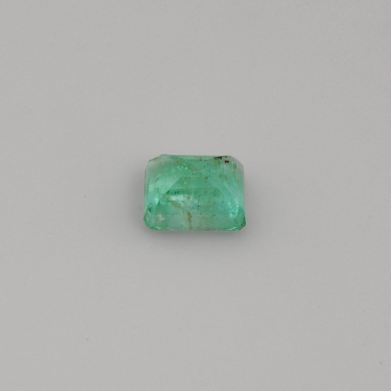 1 pcs Emerald  - 3.93 ct - Octagon - Green - Transparent