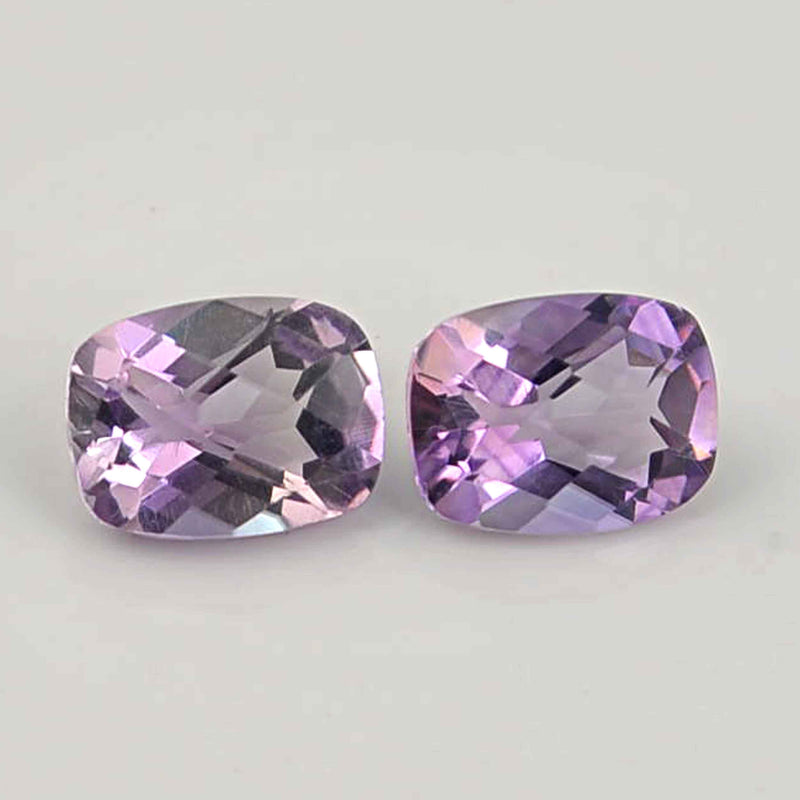 2.75 Carat Purple Color Cushion Amethyst Gemstone