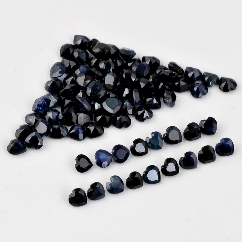 26.90 Carat Blue Color Heart Sapphire Gemstone