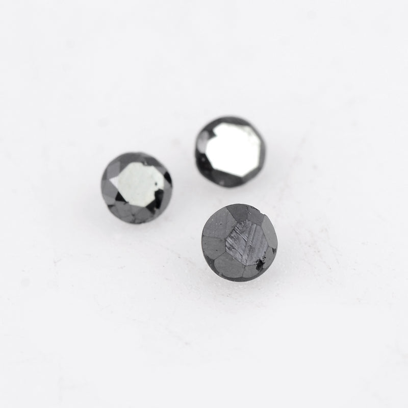 Round Fancy Black Diamond 0.01 - 1.30 Carat