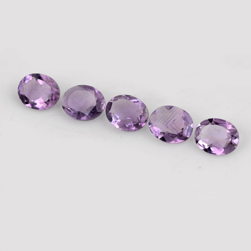 11.20 Carat Purple Color Oval Amethyst Gemstone