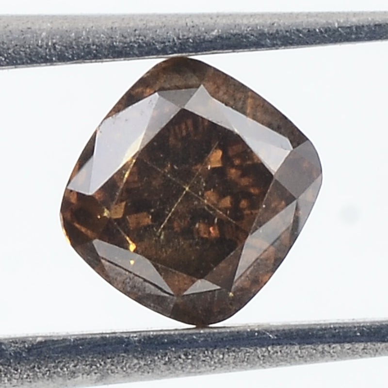 6 pcs Diamond  - 0.78 ct - Cushion - Fancy Brown - SI - I