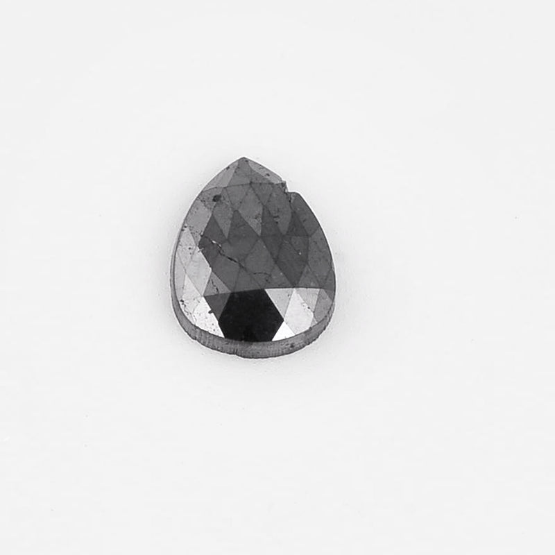 Pear Fancy Black Diamond 1.28 Ctw-AIG Certified