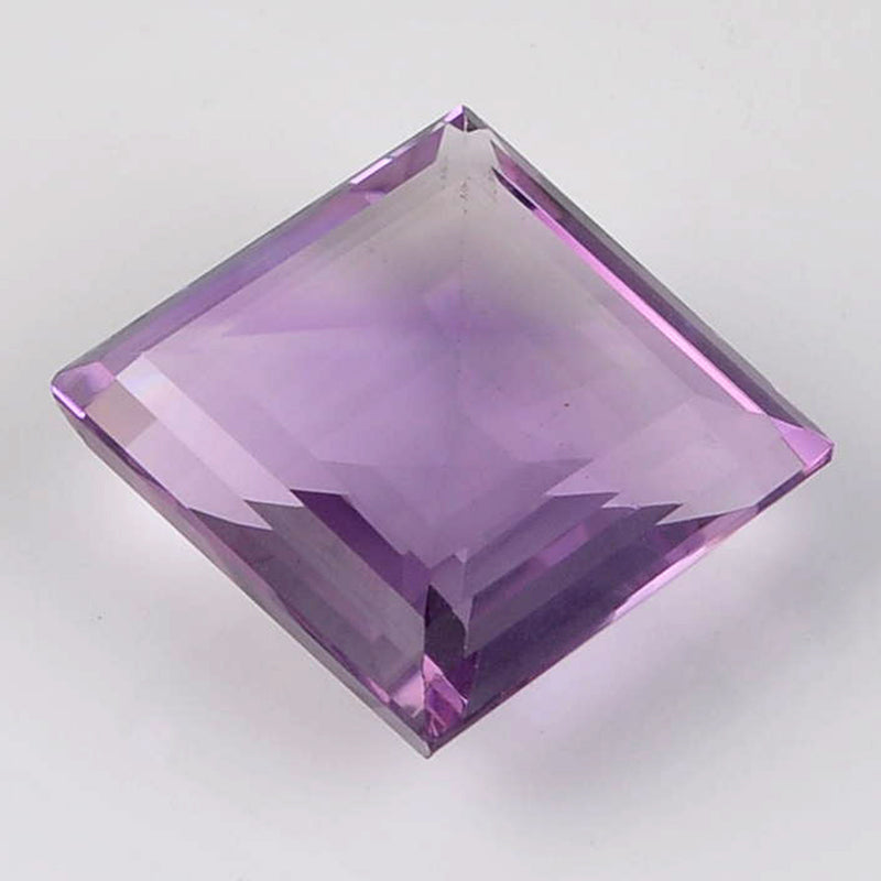 33.71 Carat Square Purple Amethyst Gemstone