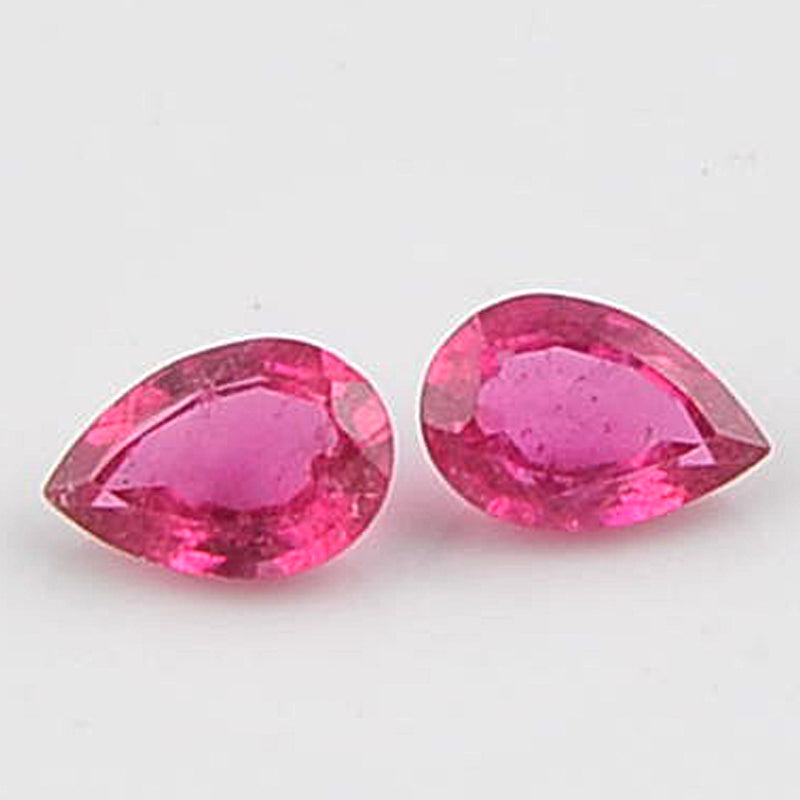 0.40 Carat Pink Color Pear Tourmaline Gemstone