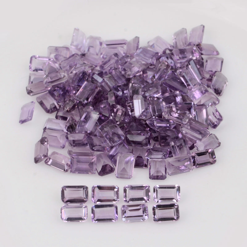 76.05 Carat Octagon Purple Amethyst Gemstone