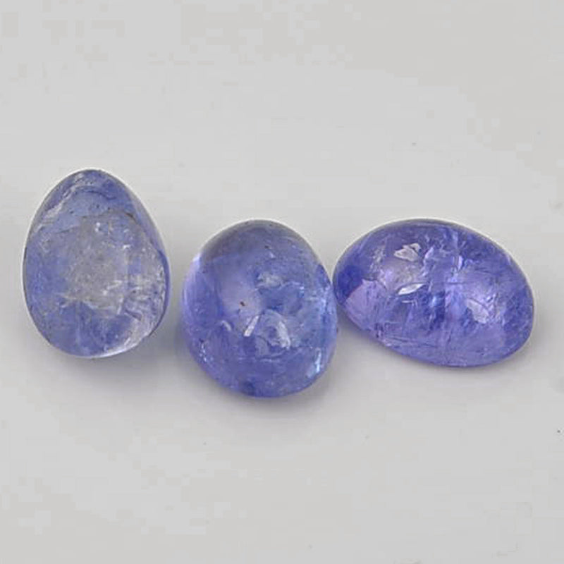 3.48 Carat Blue Color Oval Tanzanite Gemstone