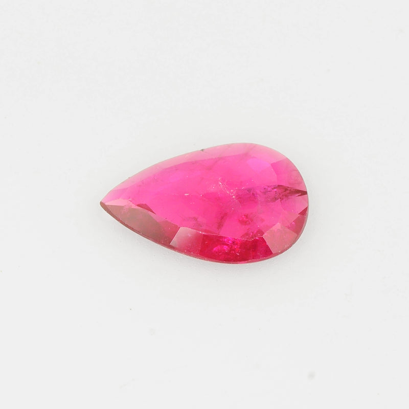 Pear Red Color Ruby Gemstone 2.08 Carat
