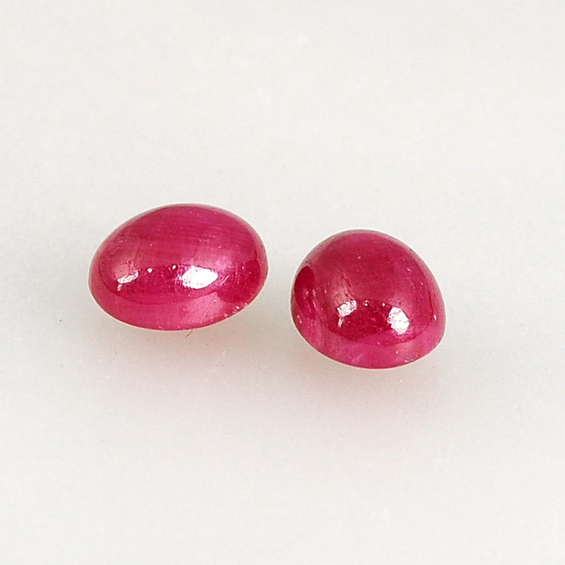 10.00 Carat Red Color Oval Ruby Gemstone