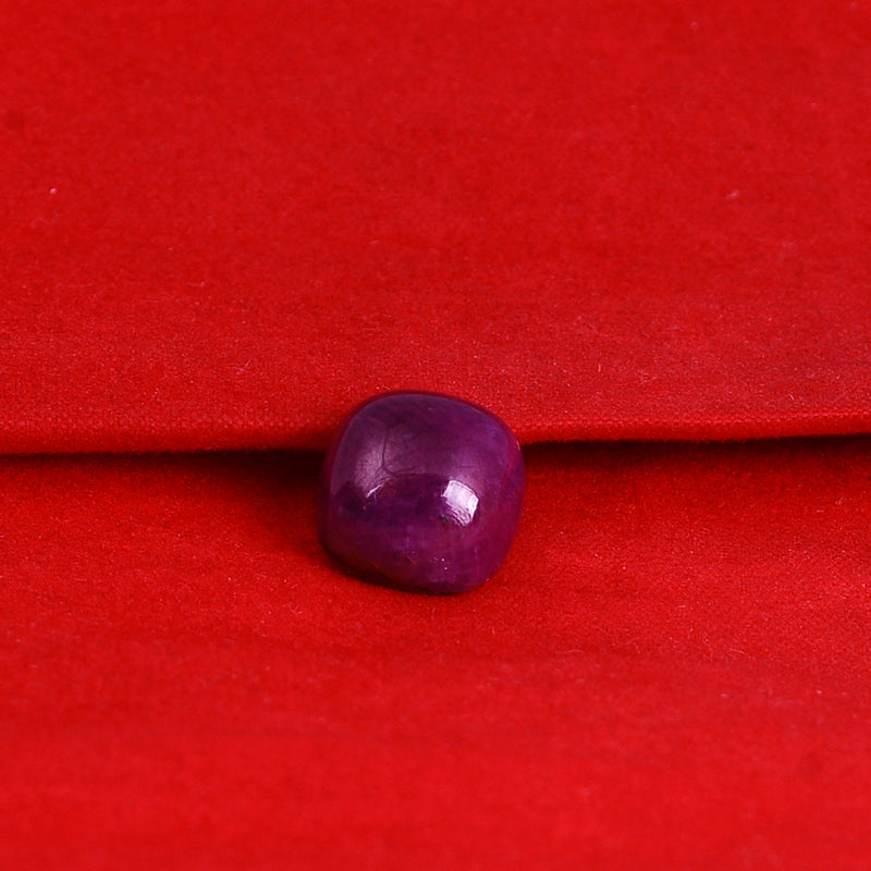 5.90 Carat Red Color Fancy Ruby Gemstone