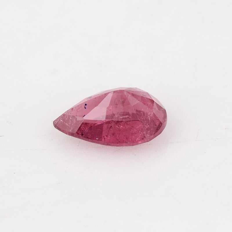1.33 Carat Pink Color Pear Tourmaline Gemstone