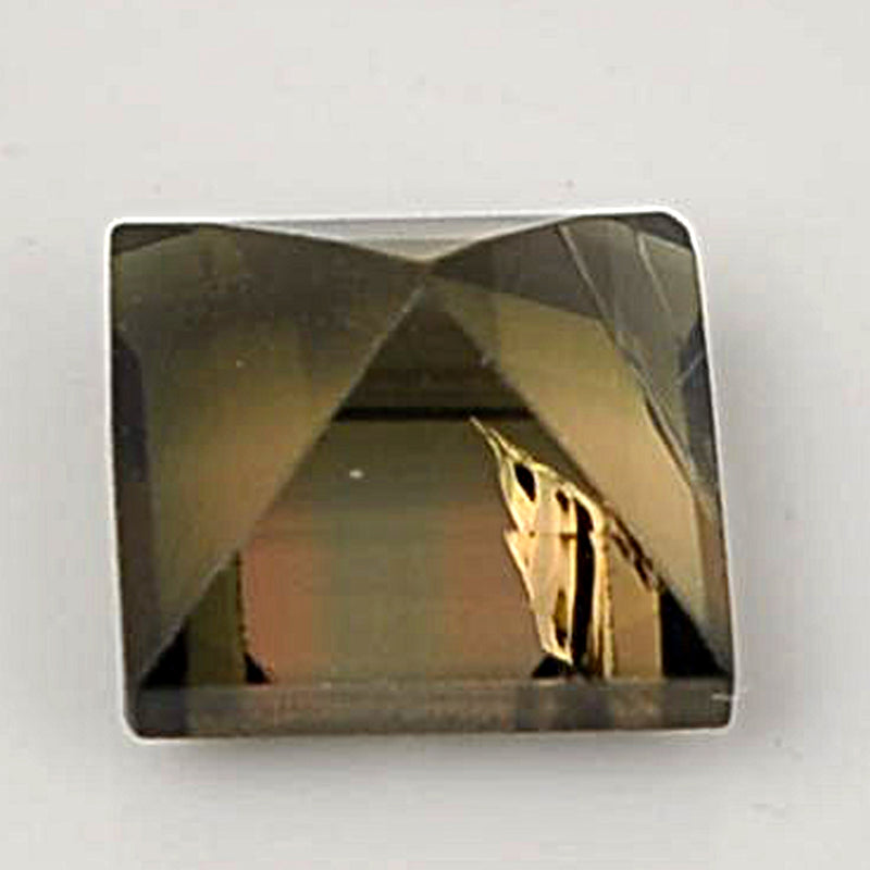1.16 Carat Brown Color Square Tourmaline Gemstone