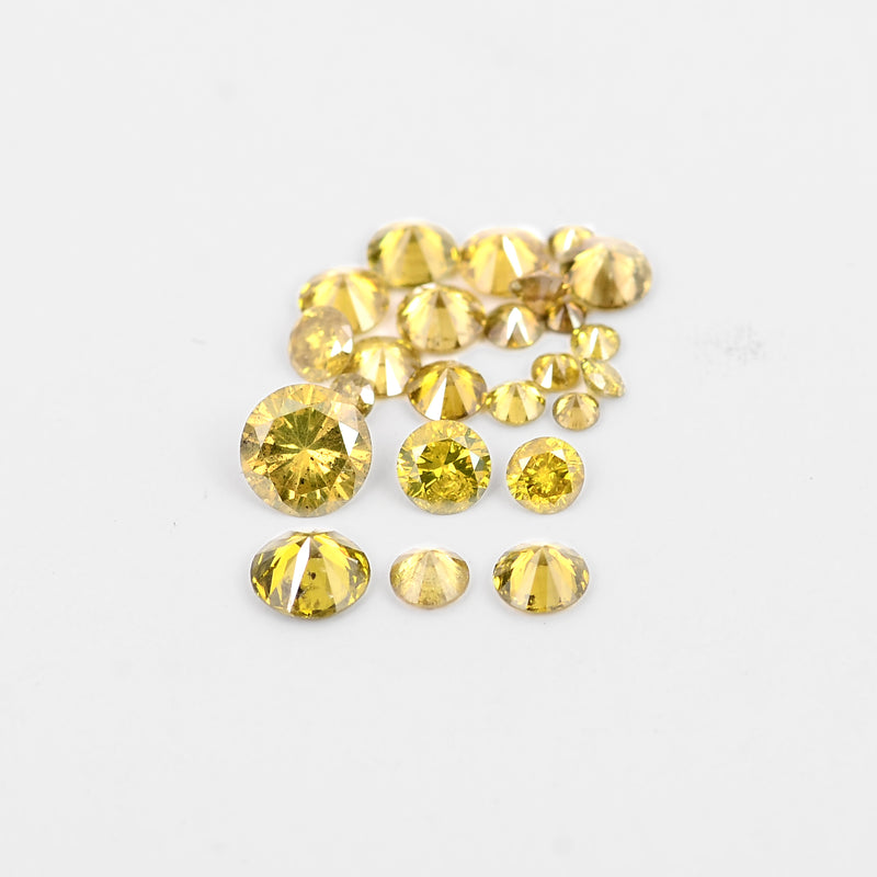 Round Fancy Mix Color Color Diamond 1.18 Carat - ALGT Certified