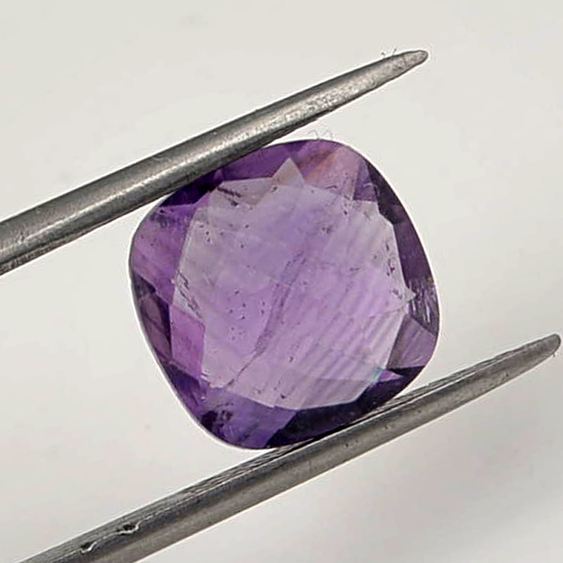 45.17 Carat Purple Color Cushion Amethyst Gemstone