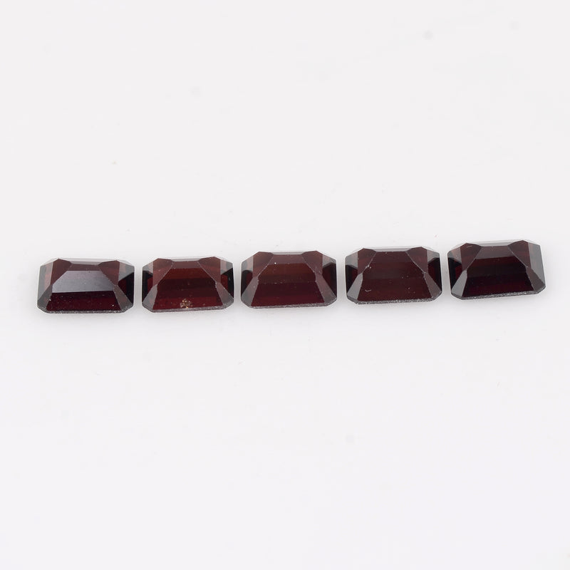 10.15 Carat Red Color Octagon Garnet Gemstone