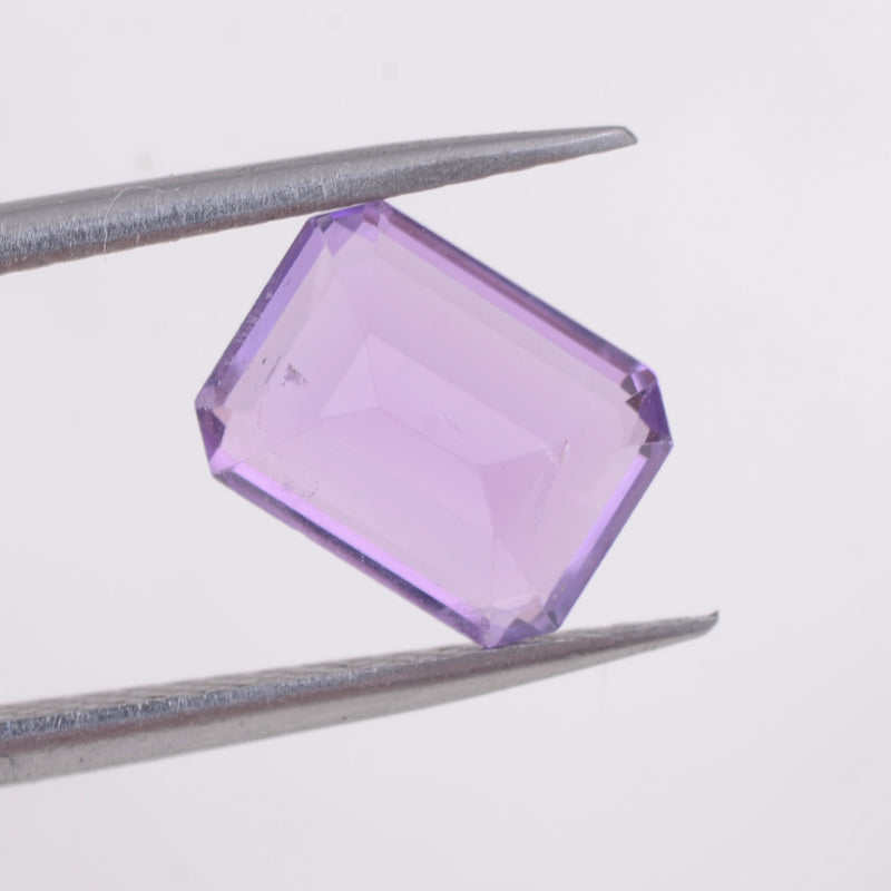82.5 Carat Octagon Purple Amethyst Gemstone