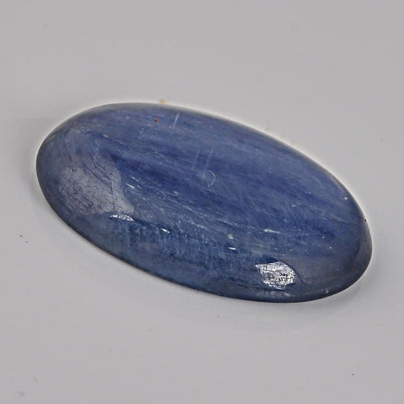 14.25 Carat Blue Color Oval Botswana Agate Gemstone
