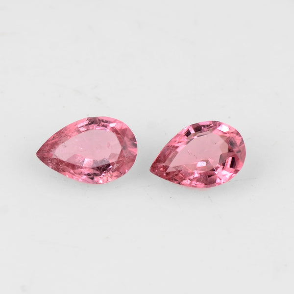 0.38 Carat Pink Color Pear Tourmaline Gemstone