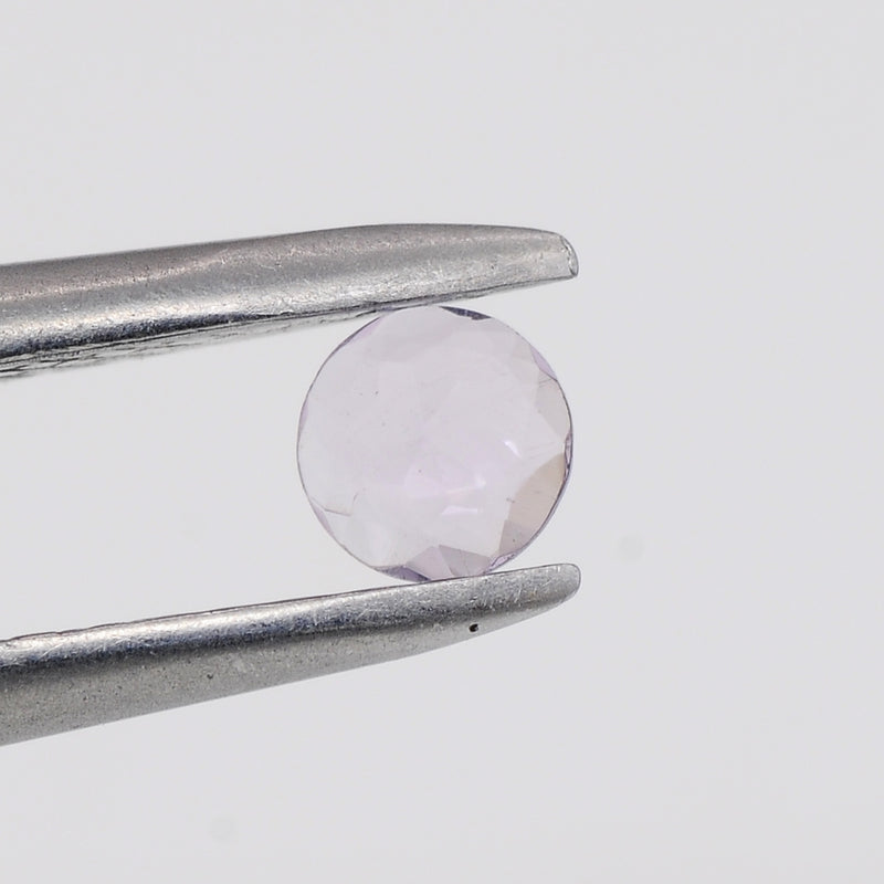 Round Purple Color Amethyst Gemstone 1.58 Carat
