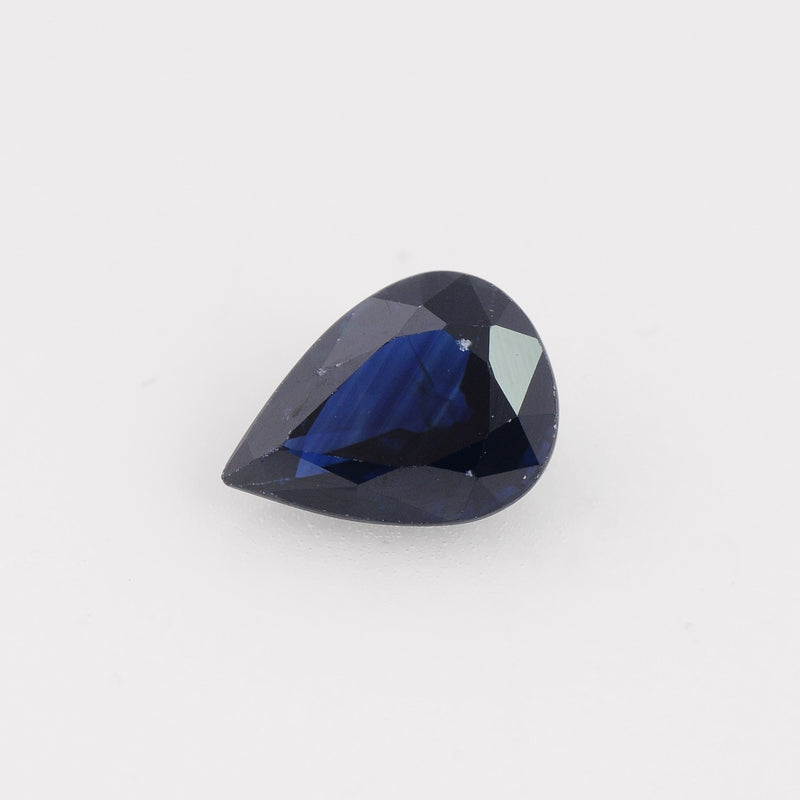 Pear Blue Color Sapphire Gemstone 1.20 Carat