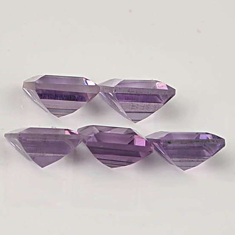 4.61 Carat Purple Color Square Amethyst Gemstone