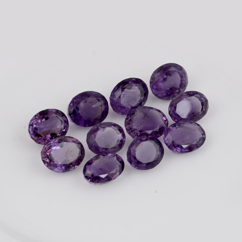 86.66 Carat Purple Color Oval Amethyst Gemstone