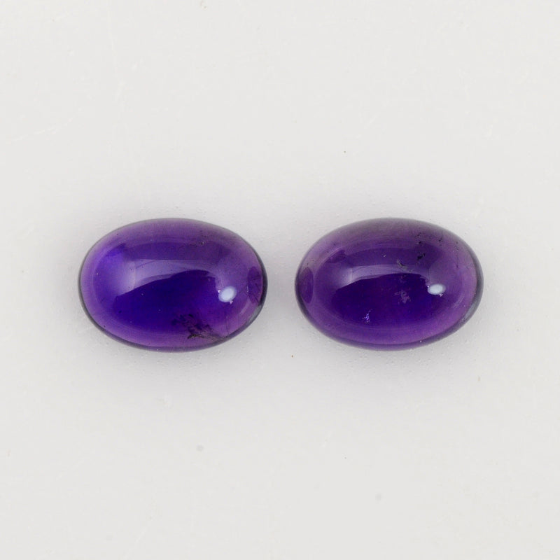 1.50 Carat Purple Color Oval Amethyst Gemstone