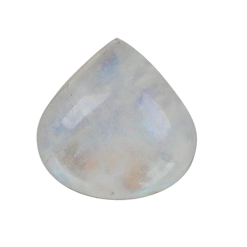 4.5 Carat White Color Heart Rainbow Gemstone