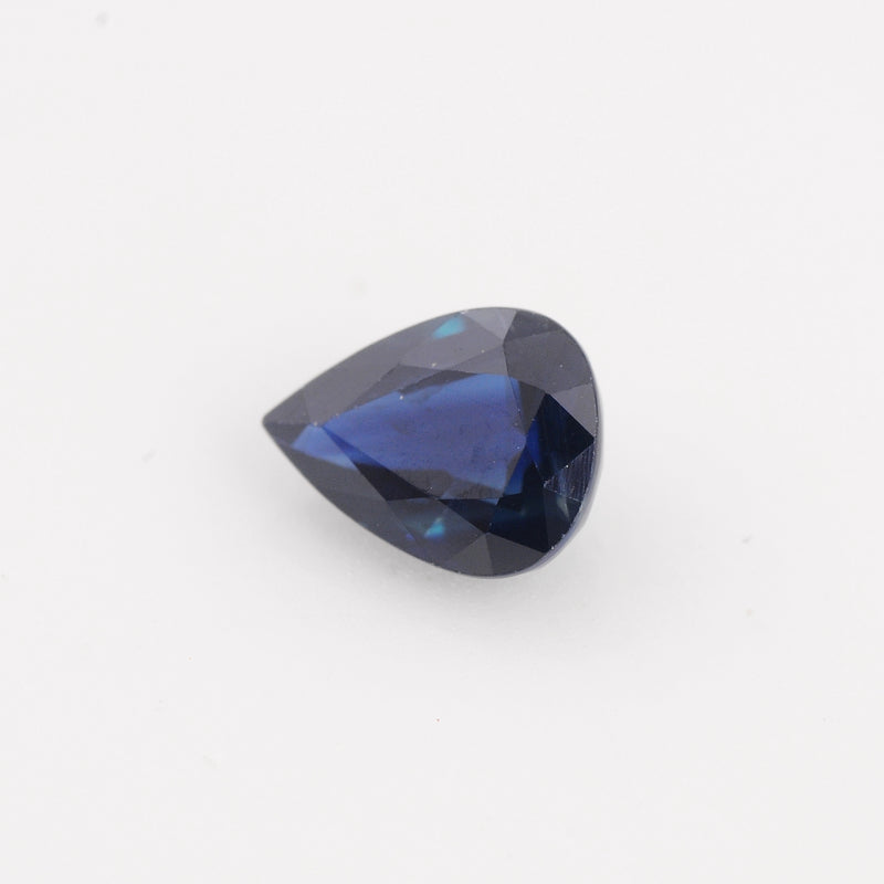 Pear Blue Color Sapphire Gemstone 1.53 Carat