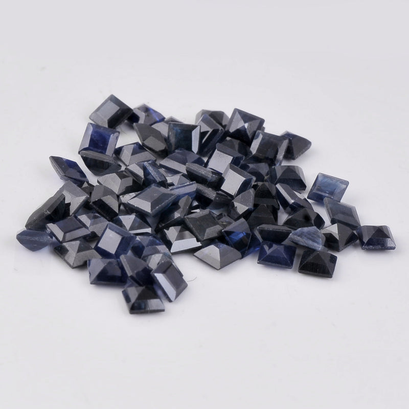19.85 Carat Blue Color Square Sapphire Gemstone