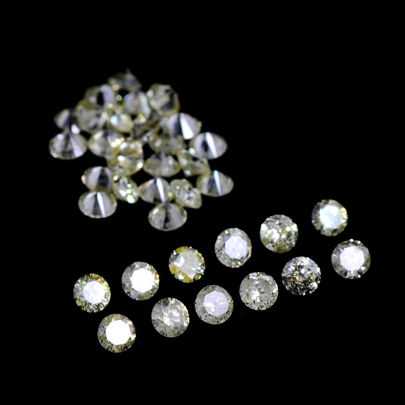 Round U - V, Light Yellow Color Diamond 2.23 Carat - AIG Certified