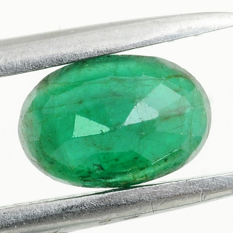 15 pcs Emerald  - 6.5 ct - Oval - Green