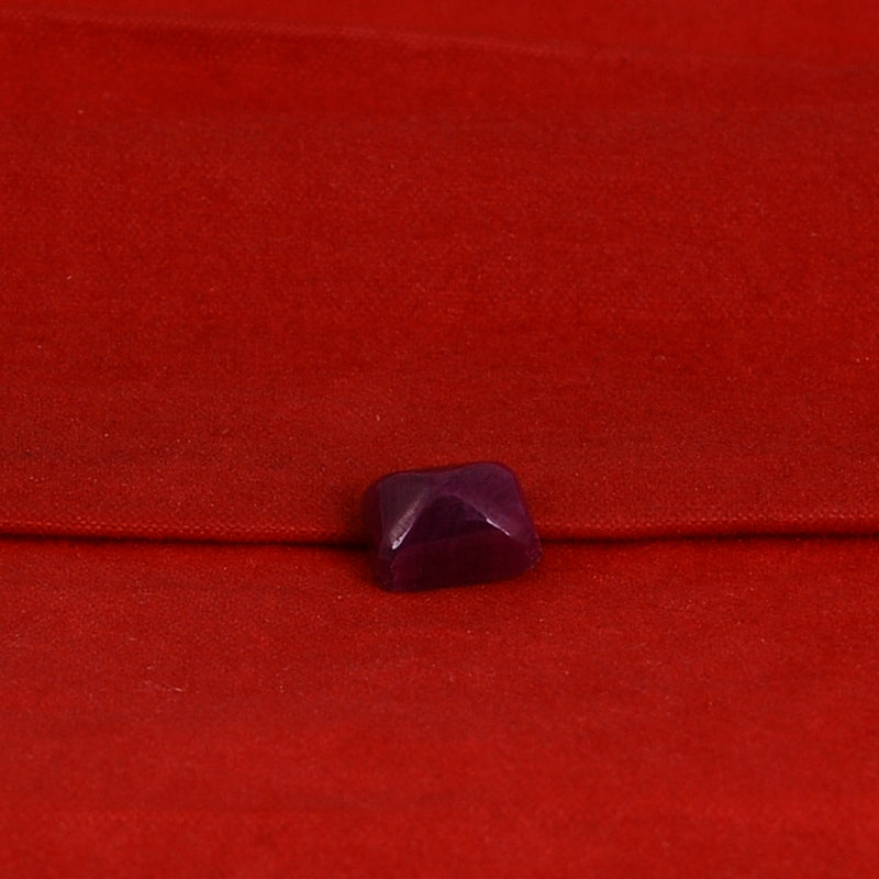 2.80 Carat Red Color Octagon Ruby Gemstone