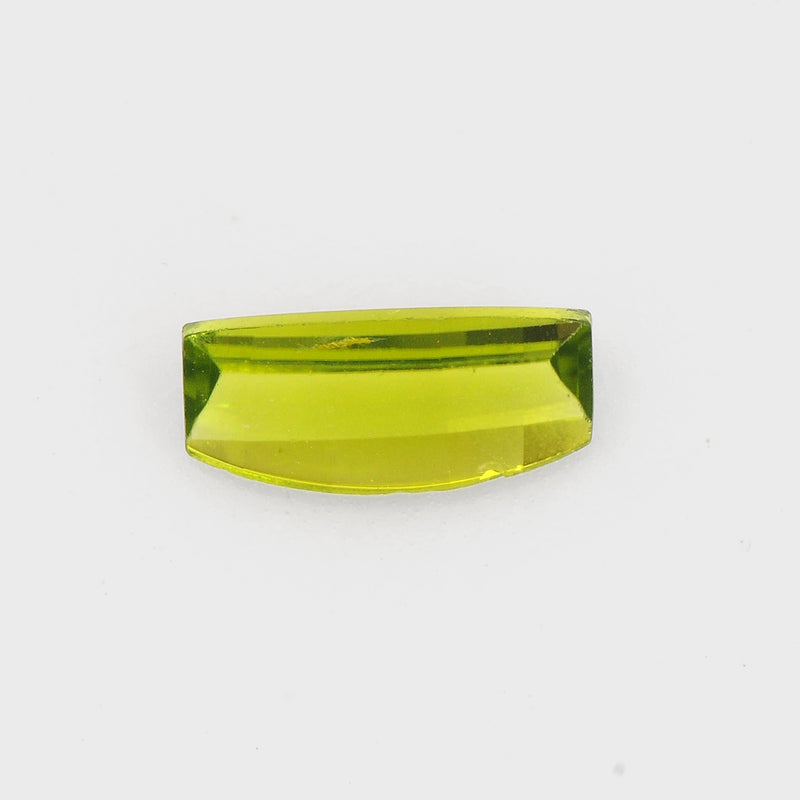 1.02 Carat Green Color Octagon Peridot Gemstone