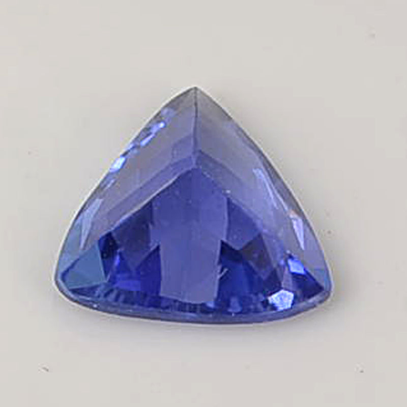 1 pcs Tanzanite  - 0.87 ct - Triangle - Bluish Violet