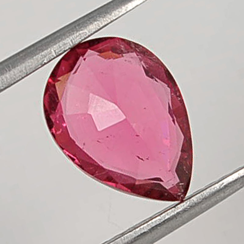 1.60 Carat Pink Color Pear Tourmaline Gemstone