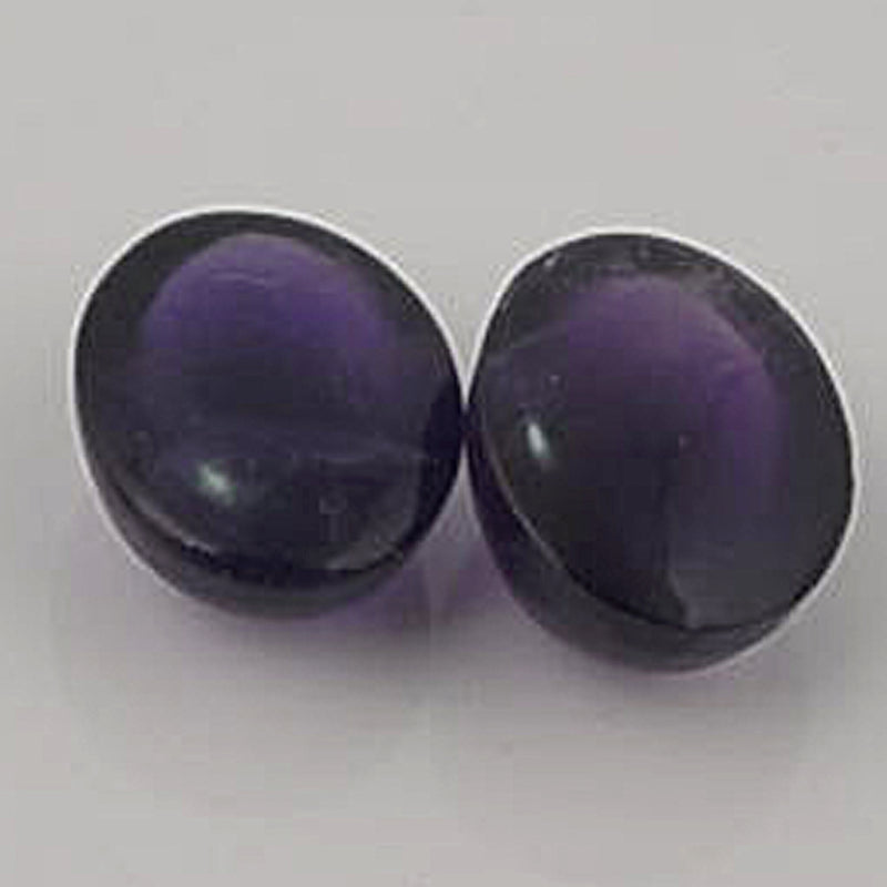 2.40 Carat Purple Color Oval Amethyst Gemstone