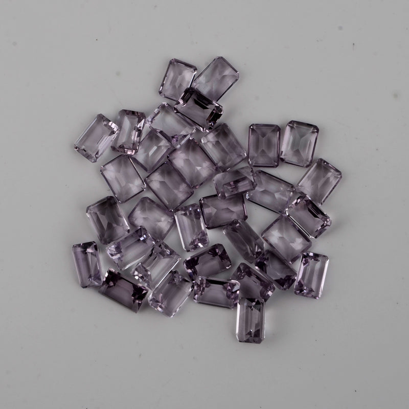 47.74 Carat Octagon Pink Amethyst Gemstone