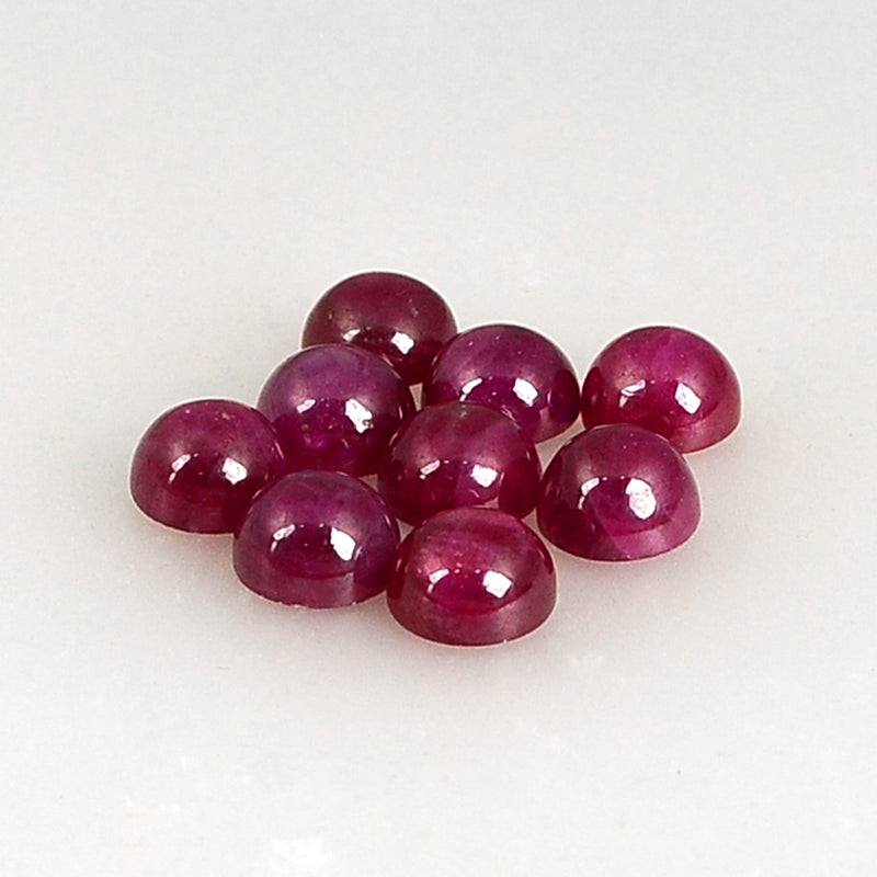 20.10 Carat Red Color Round Ruby Gemstone