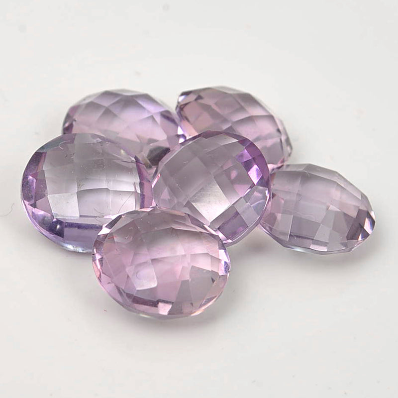 23.40 Carat Purple Color Round Amethyst Gemstone