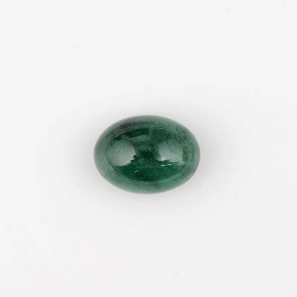 1 pcs Emerald  - 4.4 ct - Oval - Green