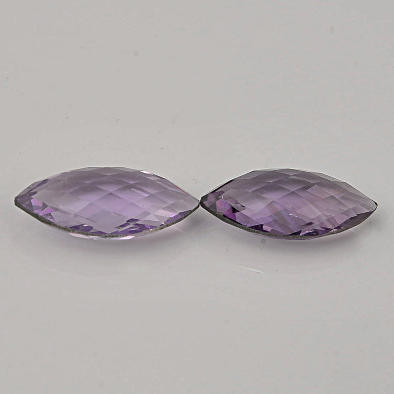 14.10 Carat Purple Color Marquise Amethyst Gemstone