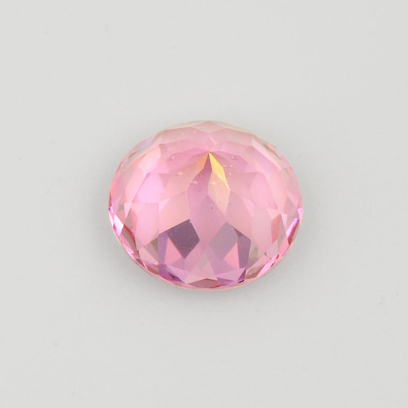 Round Pink Topaz Gemstone 9.92 Carat