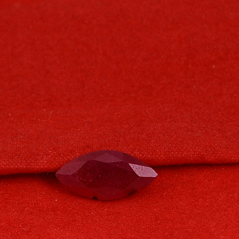 1.80 Carat Red Color Marquise Ruby Gemstone