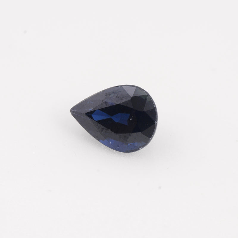 Pear Blue Color Sapphire Gemstone 1.53 Carat